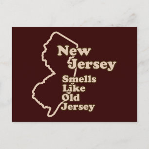 New Jersey riecht wie Old Jersey Postkarte