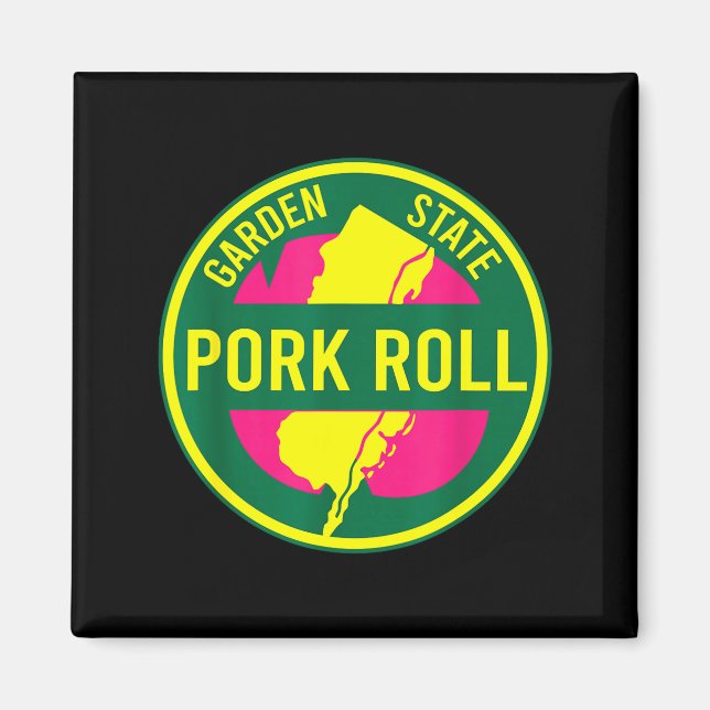 New Jersey Rk Roll Nj Garden State Parkway Sign Gr Magnet (Vorne)