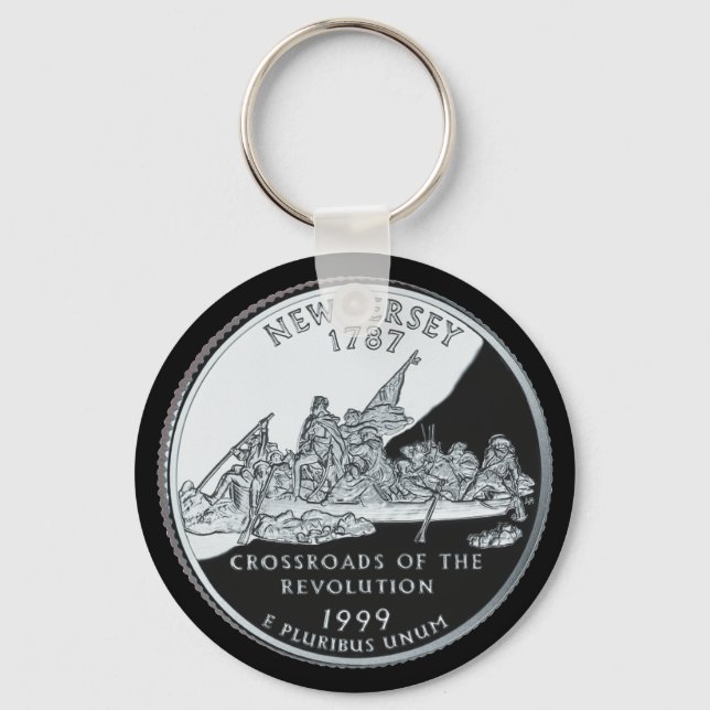 NEW JERSEY SCHLÜSSELANHÄNGER (Vorderseite)