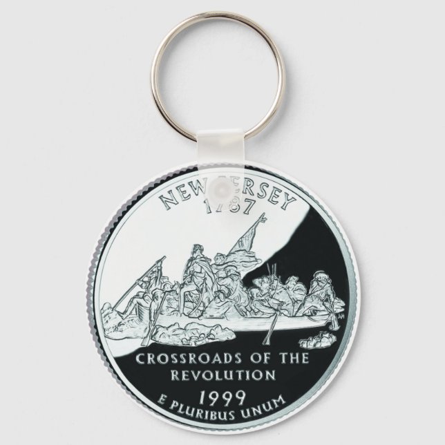 New Jersey Schlüsselanhänger (Vorderseite)