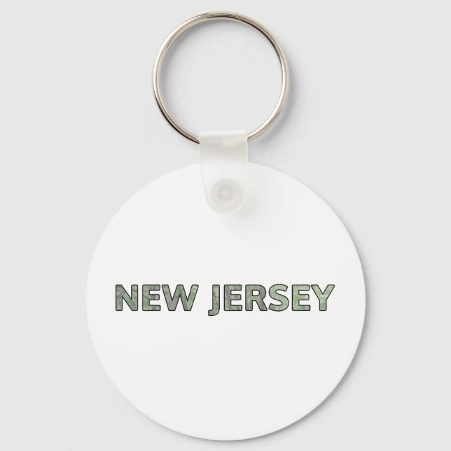 New Jersey Schlüsselanhänger (Vorderseite)