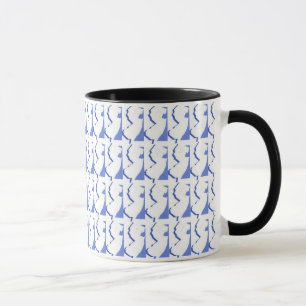 New-Jersey schwarze Wecker-Tasse Tasse