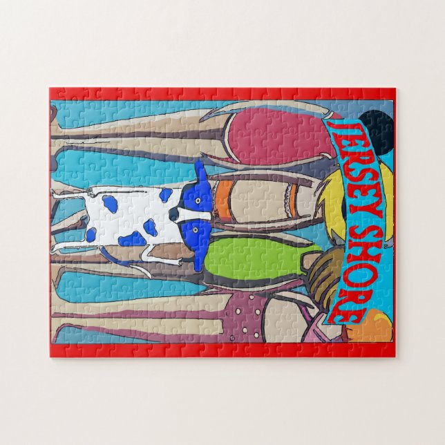 New Jersey, Shore dog, Puzzle (Horizontal)