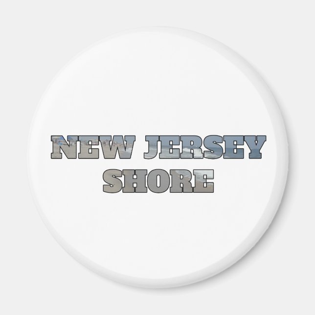 New Jersey Shore Magnet (Vorne)