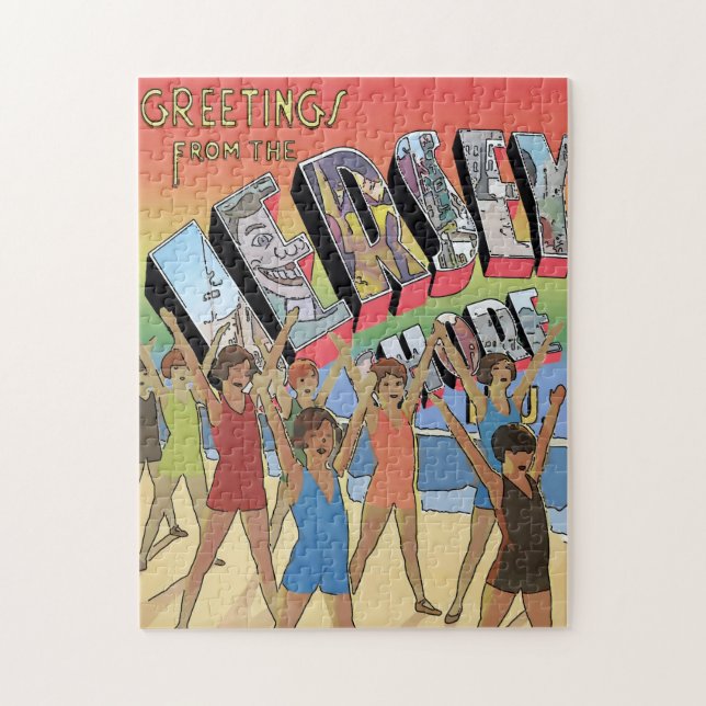 New Jersey, Shore Vintag, Puzzle (Vertikal)