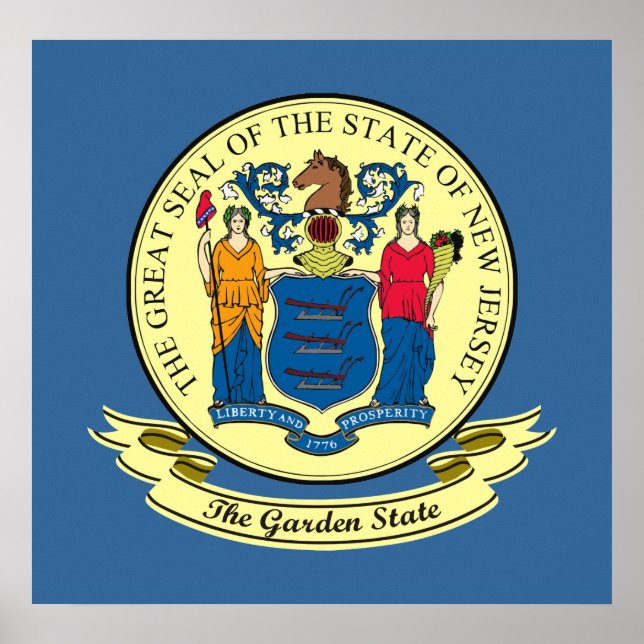 New Jersey Siegel Poster (Vorne)