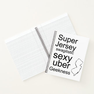New Jersey Spiral Notebook Notizbuch