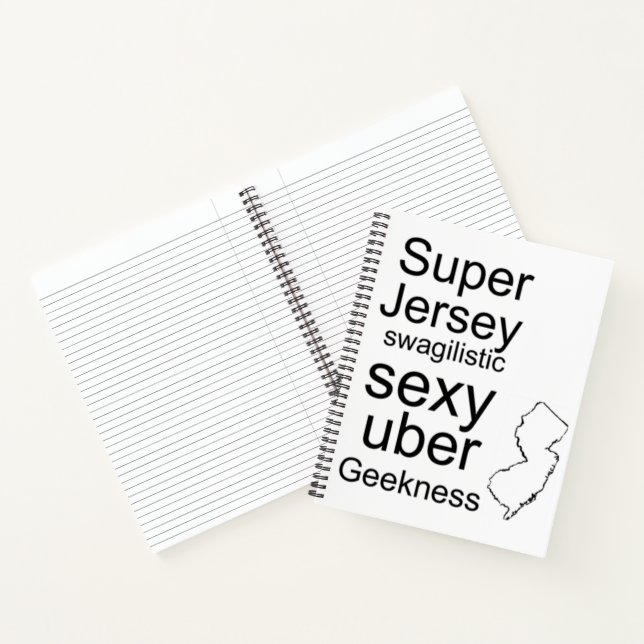 New Jersey Spiral Notebook Notizbuch (Innenseite)