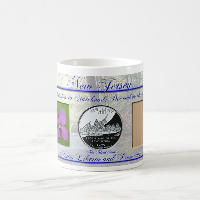 New-Jersey Staat Gedenk Tasse (Mittel)