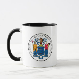 New Jersey Staat Siegel - Tasse