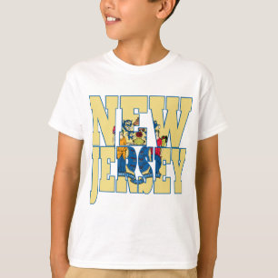 New-Jersey Staatsflagge T-Shirt