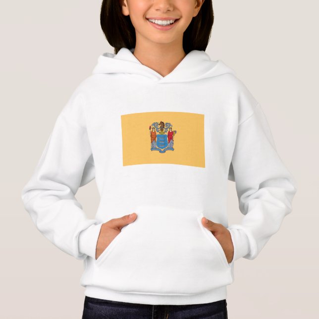 New Jersey State Flag Hoodie (Vorderseite)