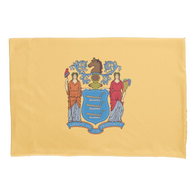 New Jersey State Flag Kissenbezug (Vorderseite)