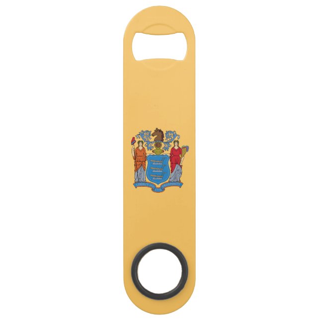 New Jersey State Flag Speed Flaschenöffner (Vorderseite)