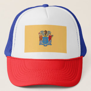 New Jersey State Flag Truckerkappe