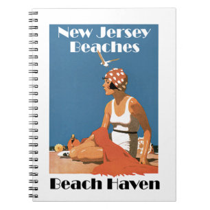New Jersey Strände ~ Beach Haven Notizblock