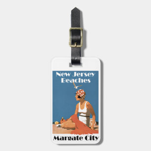 New Jersey Strände ~ Margate City Gepäckanhänger