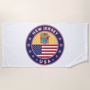 New Jersey Strandtuch