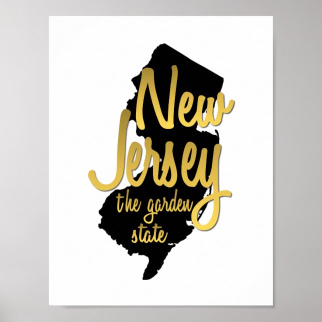 New Jersey The Garden Staat Poster (Vorne)