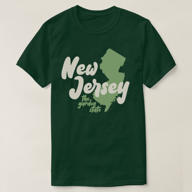New Jersey - The Garden Staat T-Shirt (Design vorne)