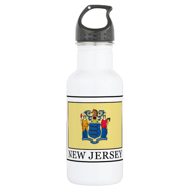 New Jersey Trinkflasche (Vorderseite)