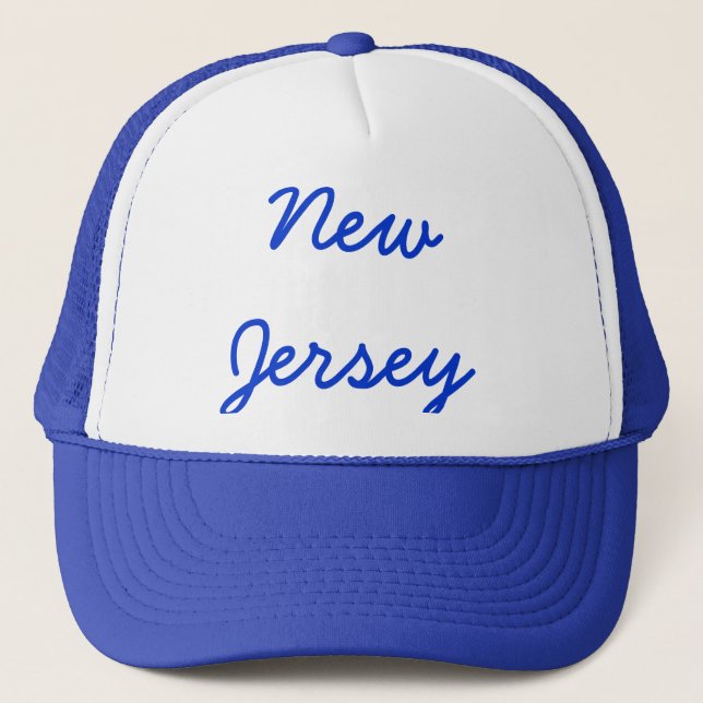 New Jersey Truckerkappe (Vorderseite)