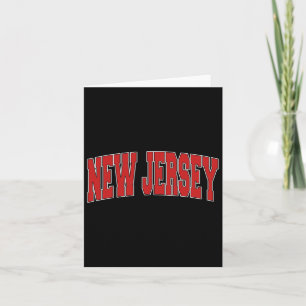 New Jersey USA Bundesstaat Nj Universitäts-Stil Vi Karte