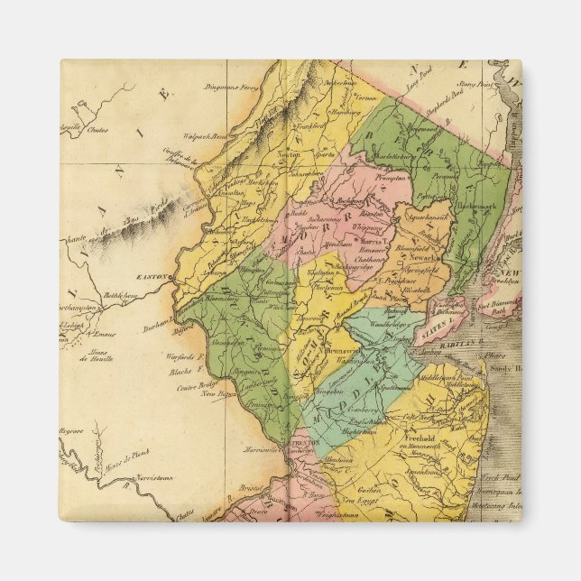 New Jersey USA Magnet (Vorne)