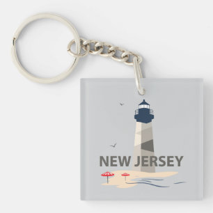 New Jersey, USA Schlüsselanhänger