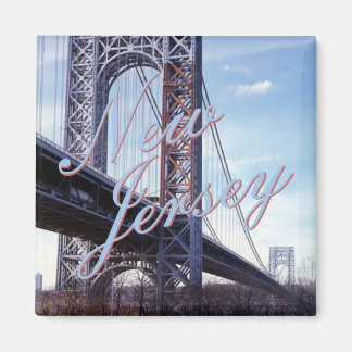 New Jersey USA Staat Souvenir Kühlschrankmagnet Magnet