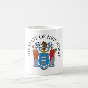 New Jersey-Zeichen Kaffeetasse