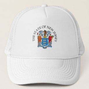 New Jersey-Zeichen Truckerkappe