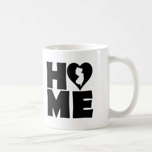 New-Jersey Zuhause-Herz-Staats-Tasse oder Tasse