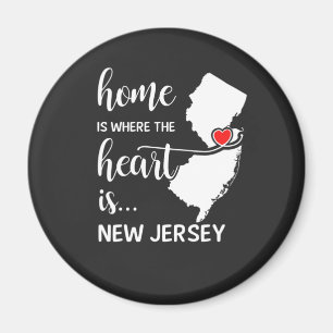 New Jersey Zuhause ist das Herz Magnet