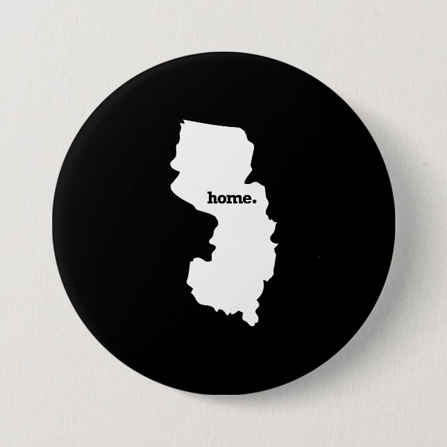 NEW-JERSEY ZUHAUSE-STAAT - .PNG BUTTON (Vorderseite)