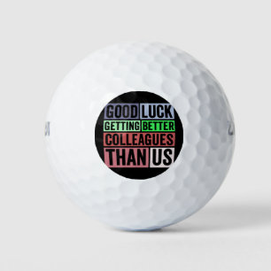 New Job Funny   Abschiedsarbeiter Verlassend   Gut Golfball
