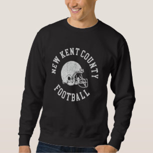 New Kent County Football Throwback Footballhelm Sweatshirt