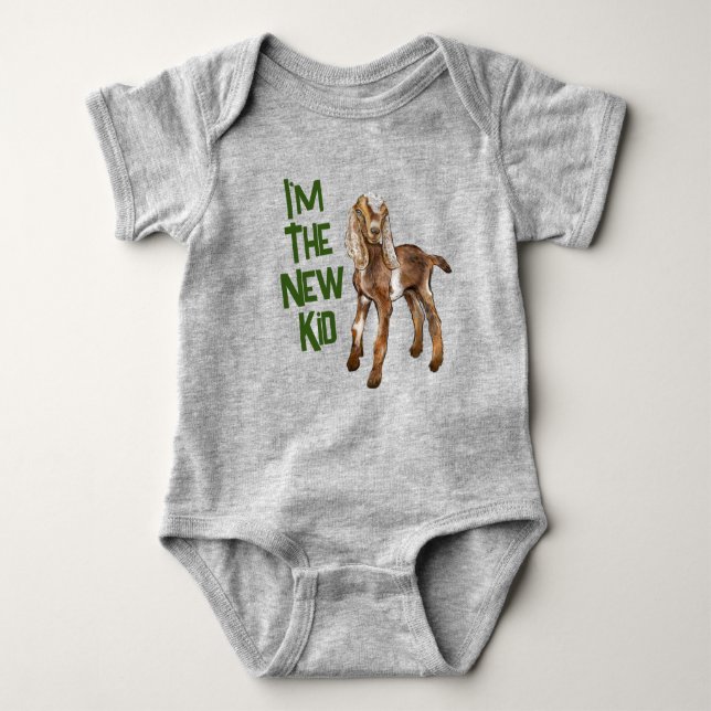 "New Kid" Onsie Baby Strampler (Vorderseite)