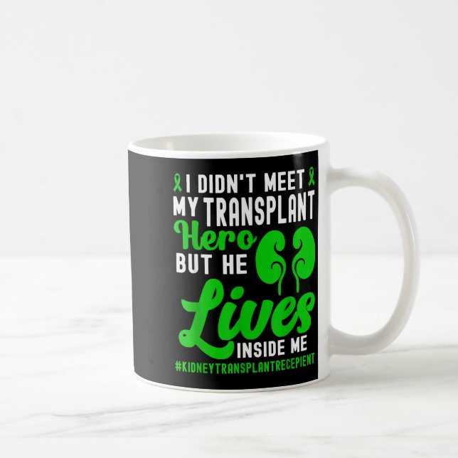 New Kidney Owner Funny Kidney Transplant Survivor  Kaffeetasse (Rechts)