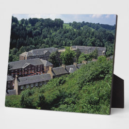 New Lanark Scotland Postcard Poster Fotoplatte