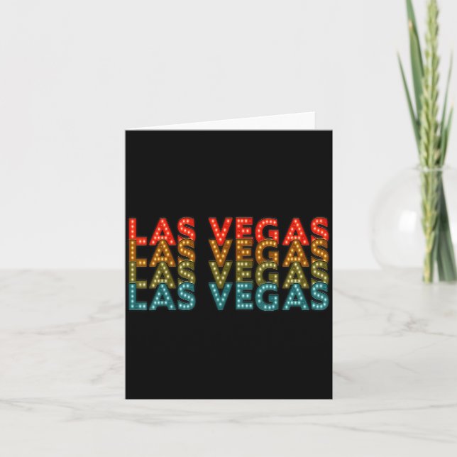 New Las Vegas Love Uni For Holidays In Vegas  Karte (Vorderseite)