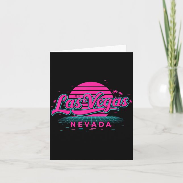 New Las Vegas Nevada City Love Uni For Holidays In Karte (Vorderseite)