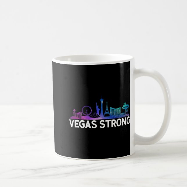 New Las Vegas Strong For Men, Women And Youth  Kaffeetasse (Rechts)