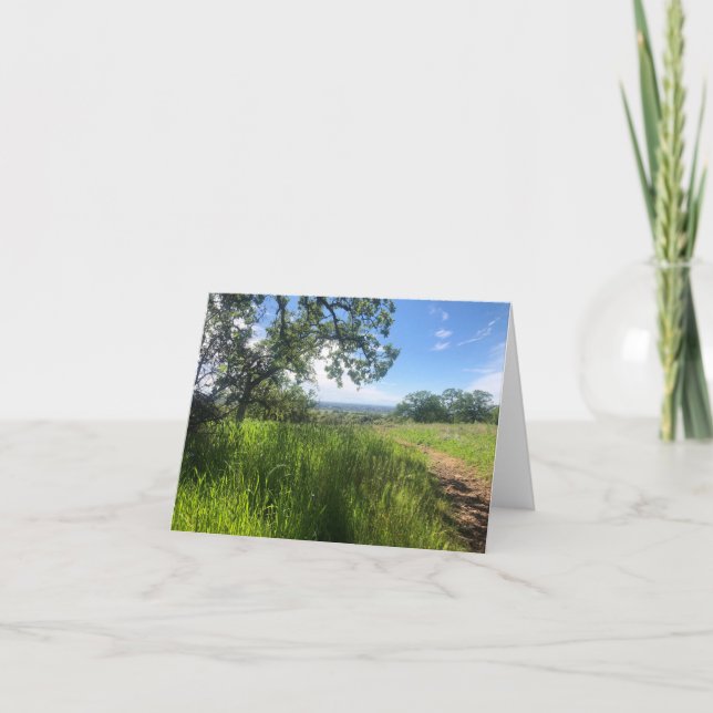 New Life - 2 Dankeskarte (Vorderseite)