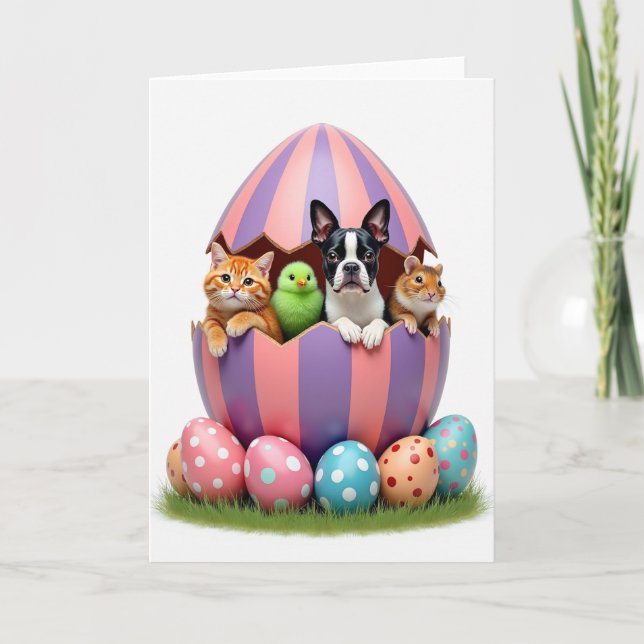New Life Big Egg Szene Karte (Vorderseite)