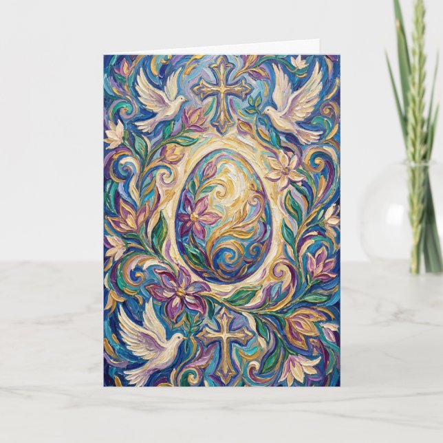New Life Easter Card Karte (Vorderseite)