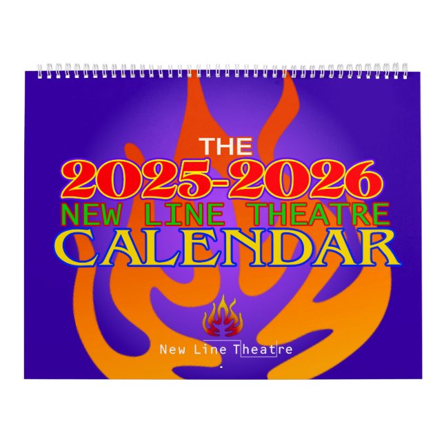 New Line Theatre's 2025-2026 Photo Calendar Kalender (Titelbild)