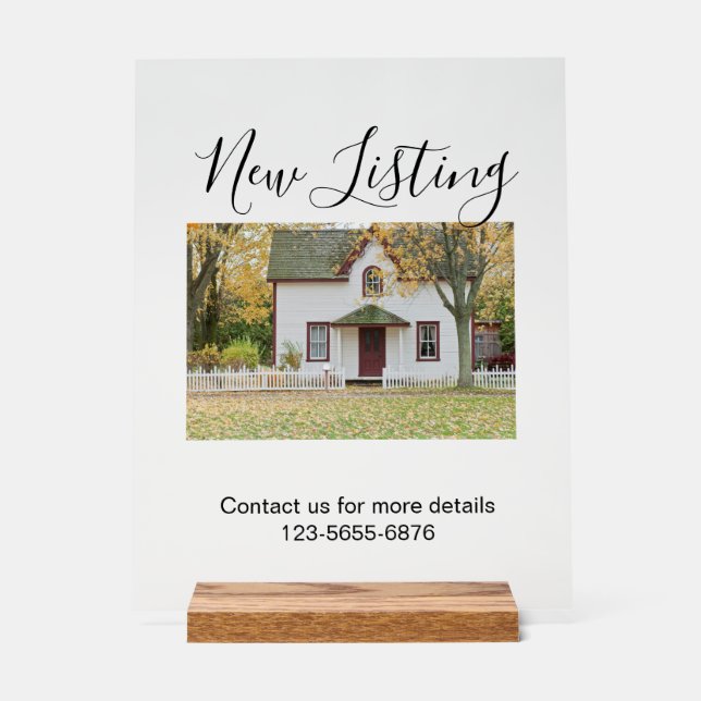 New listing Airbnb booking home vacation travel ca Acrylschild (Vorderseite)