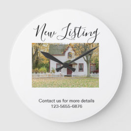 New listing Airbnb booking home vacation travel ca Große Wanduhr