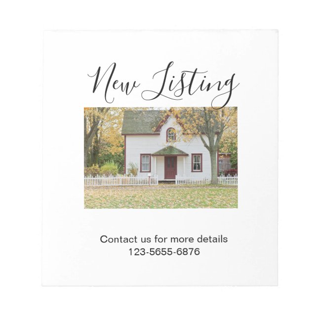 New listing Airbnb booking home vacation travel ca Notizblock (Vorderseite)